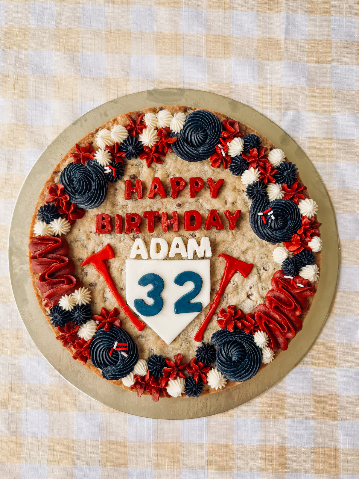 Custom Cookie Cake