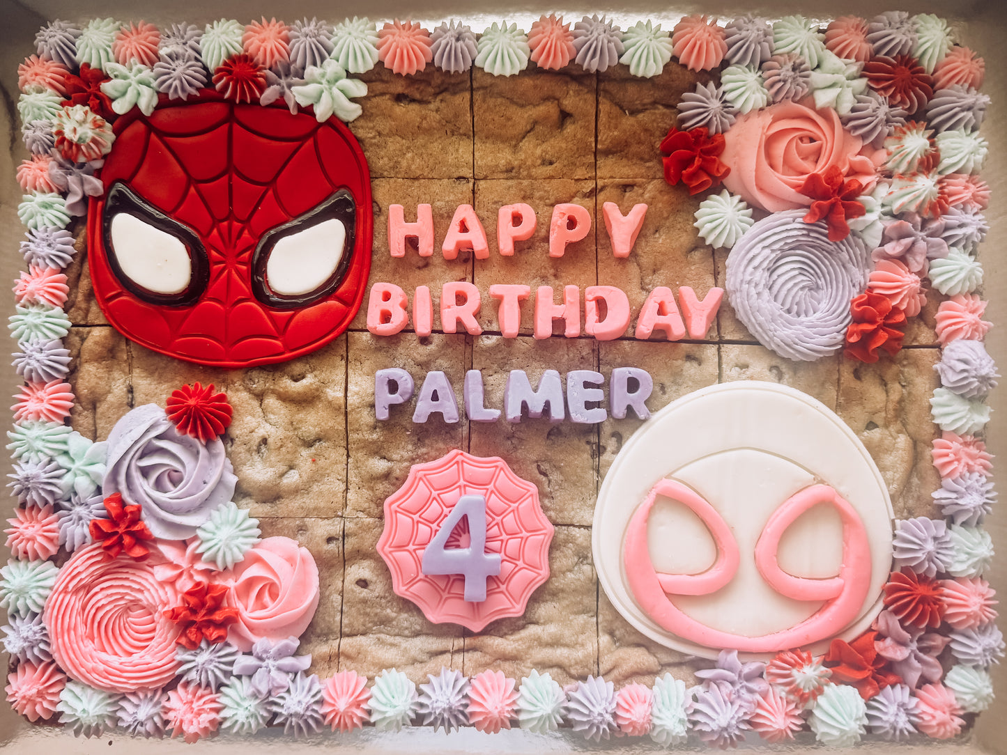 Custom Cookie Cake
